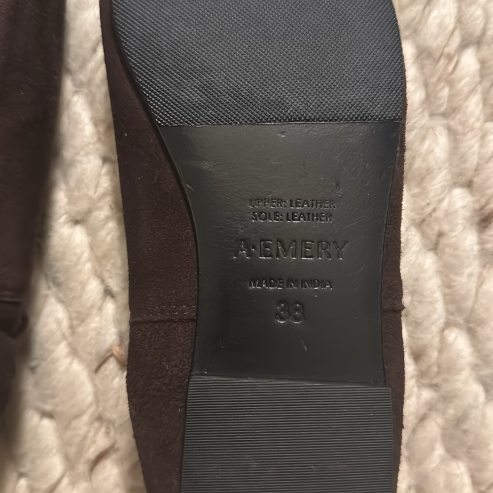 A. Emery Women's Flats- Brie Suede Flats - size 38 - Picture 7 of 9